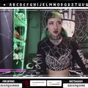 onaircams.com 666deathgasm livesex profile in french cams