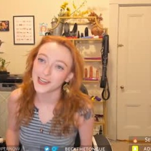 girlsupnorth.com beckthetongue livesex profile in redhead cams